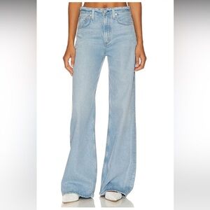 Citizens Of Humanity Light Wash Paloma Baggy with distressed hem 26